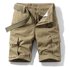 Custom Clothing Factory China Men'S Cargo Shorts Multi Pocket With 100% Cotton For Summer Outdoor