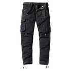 Streetwear Clothing 100% Cotton 29-38 Size Cargo Long Straight Pants With Belt For Men